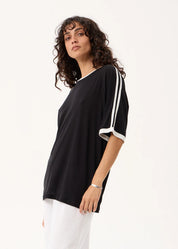 Smokeshow Oversized Raglan Tee - Black | Afends
