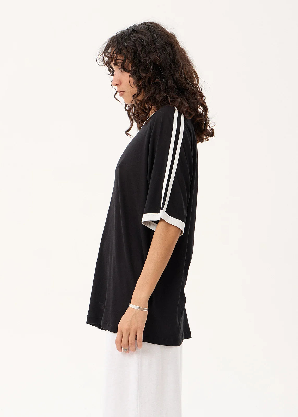 Smokeshow Oversized Raglan Tee - Black | Afends