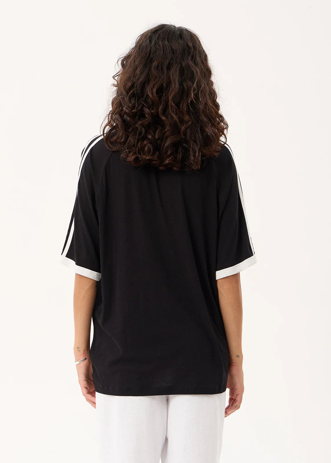 Smokeshow Oversized Raglan Tee - Black | Afends