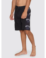 Stagger Board Short - Black | Thrills Co