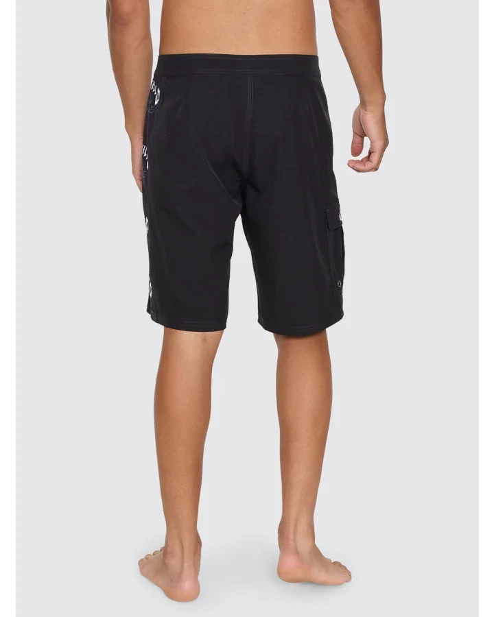 Stagger Board Short - Black | Thrills Co