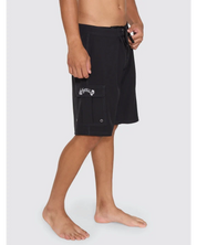 Stagger Board Short - Black | Thrills Co