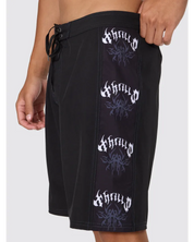 Stagger Board Short - Black | Thrills Co