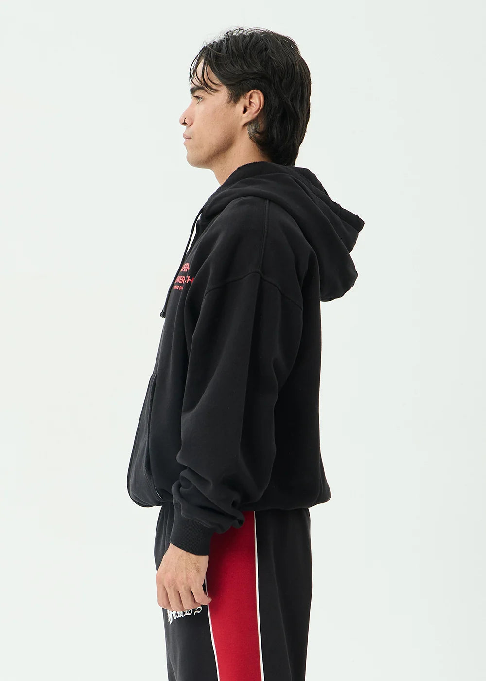 Flower Patch- Boxy Zip Hood | AFENDS