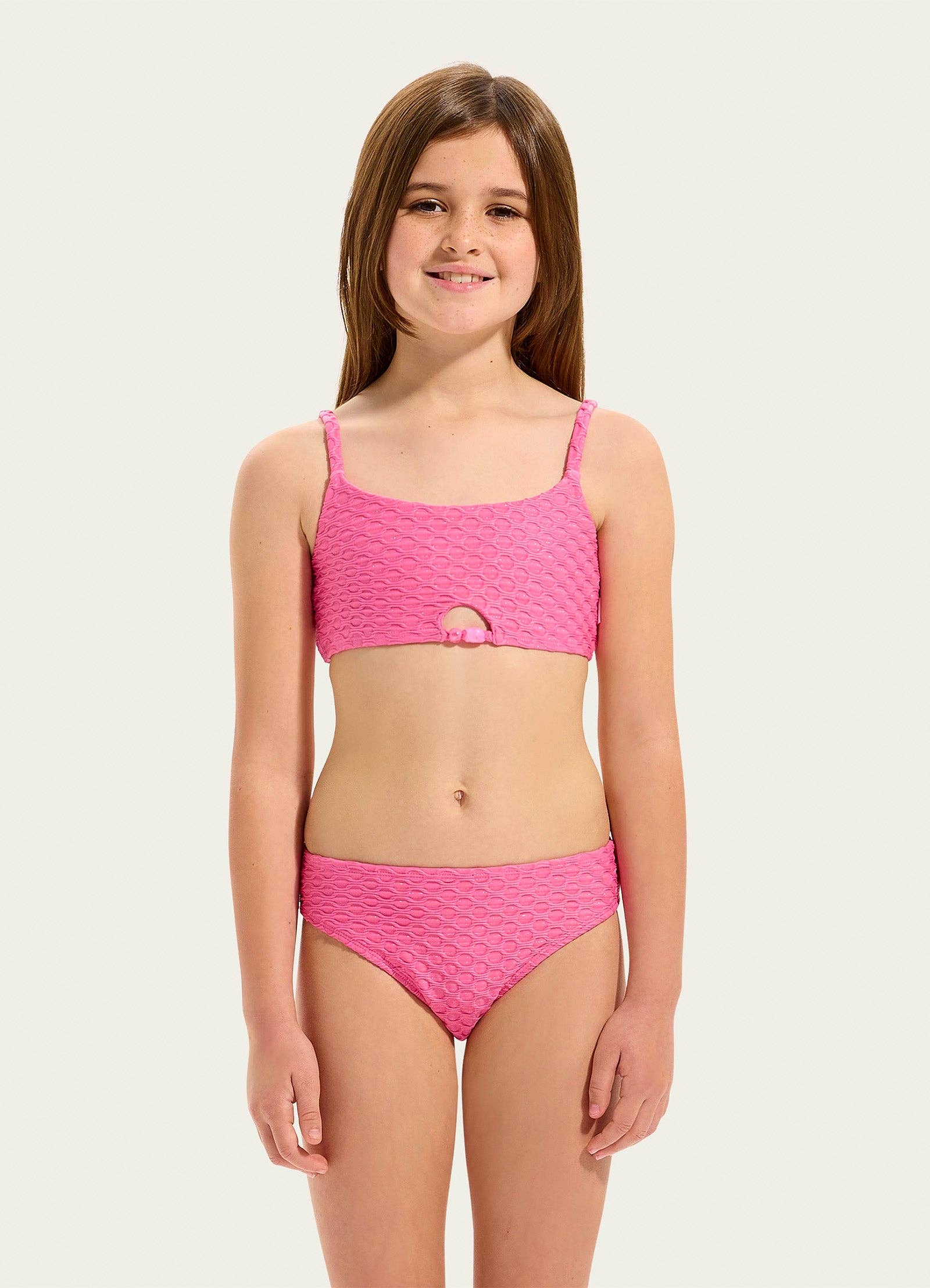 Mesh Bikini Set - Hot Pink | Seafolly