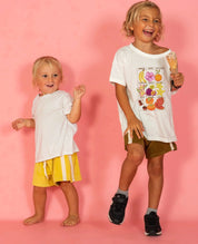 Mini Terry Towelling Shorts in Butter Yellow | Atmosea