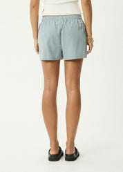 Dana Elastic Waist Short - Teal Stripe | Afends