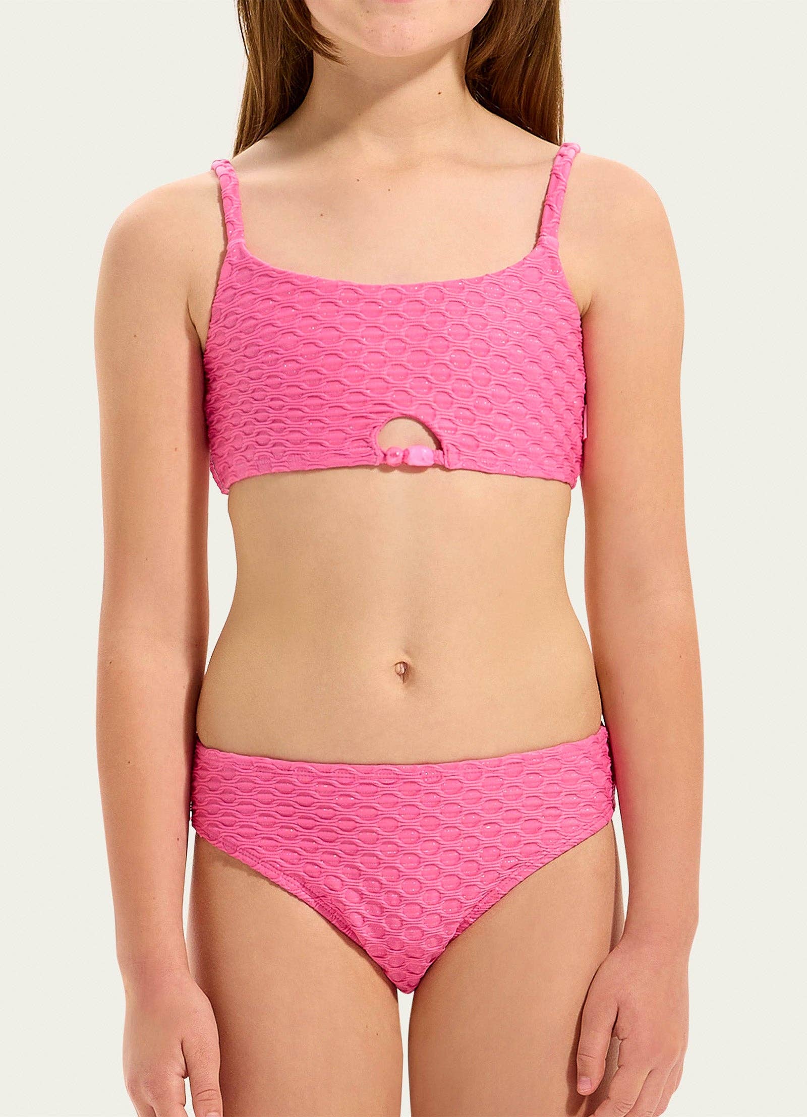 Mesh Bikini Set - Hot Pink | Seafolly