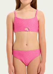 Mesh Bikini Set - Hot Pink | Seafolly