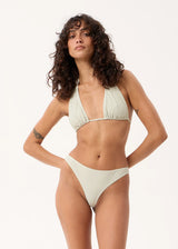 Brays Bikini Bottom - Sage & White Gingham | Afends