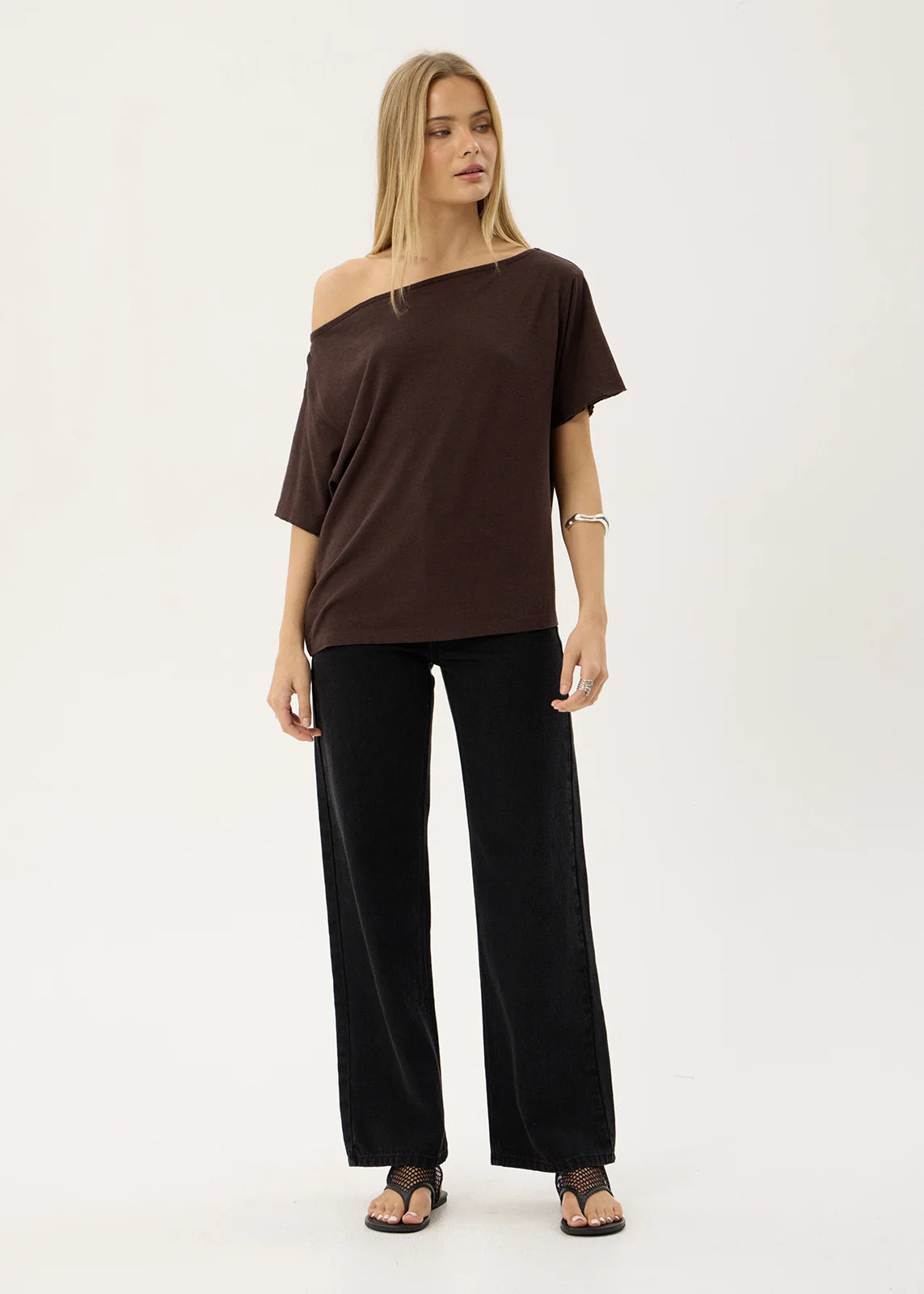 Sabina Off Shoulder Tee