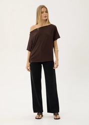 Sabina Off Shoulder Tee