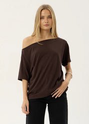 Sabina Off Shoulder Tee