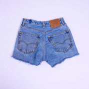 Reworked Denim Shorts - Vintage Levi's Relaxed Daisy Cut  | Aelia
