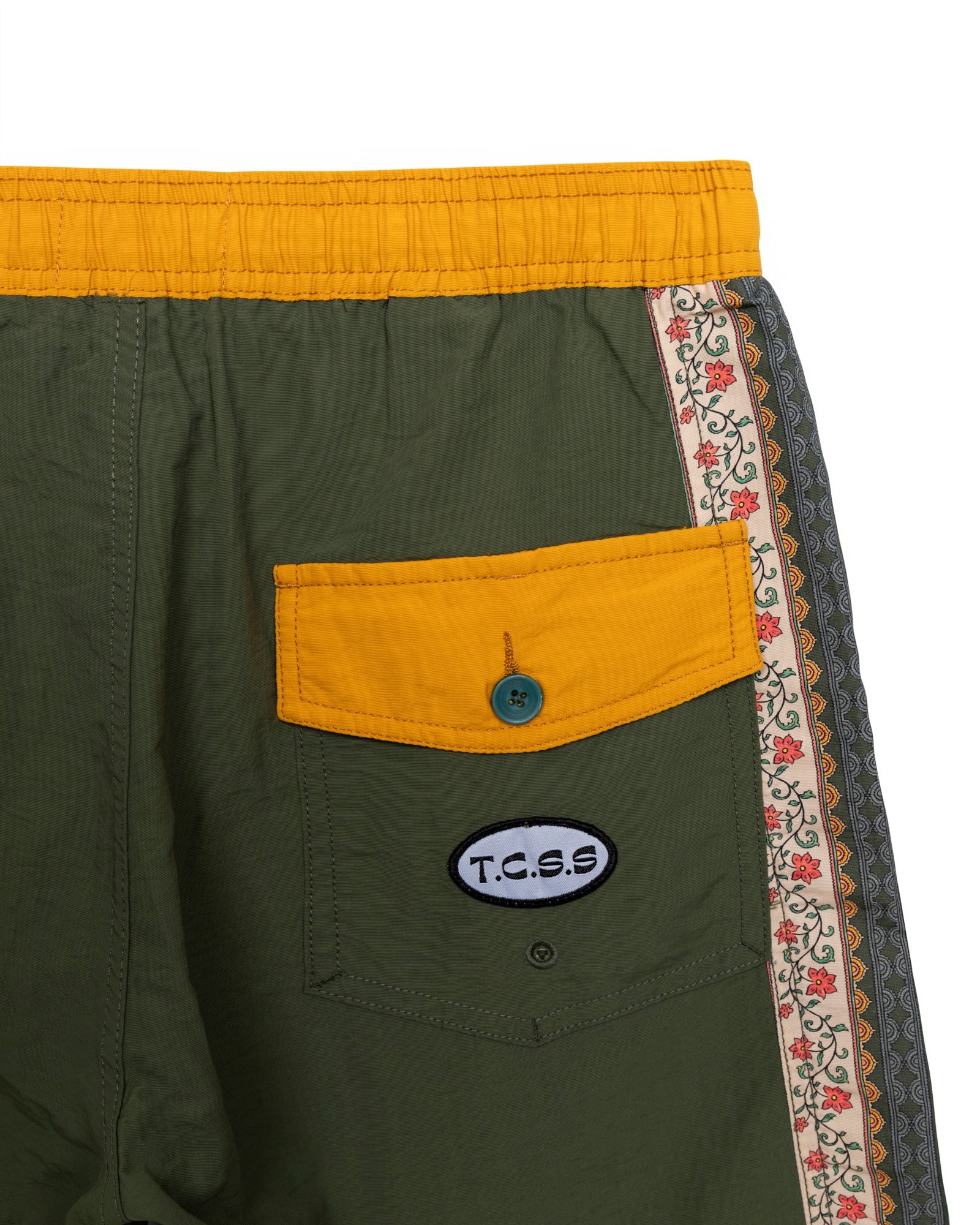 Mendoza Mixed Tape Boardies - Green | TCSS