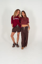 Terry Towelling Shorts - Chocolate | Atmosea