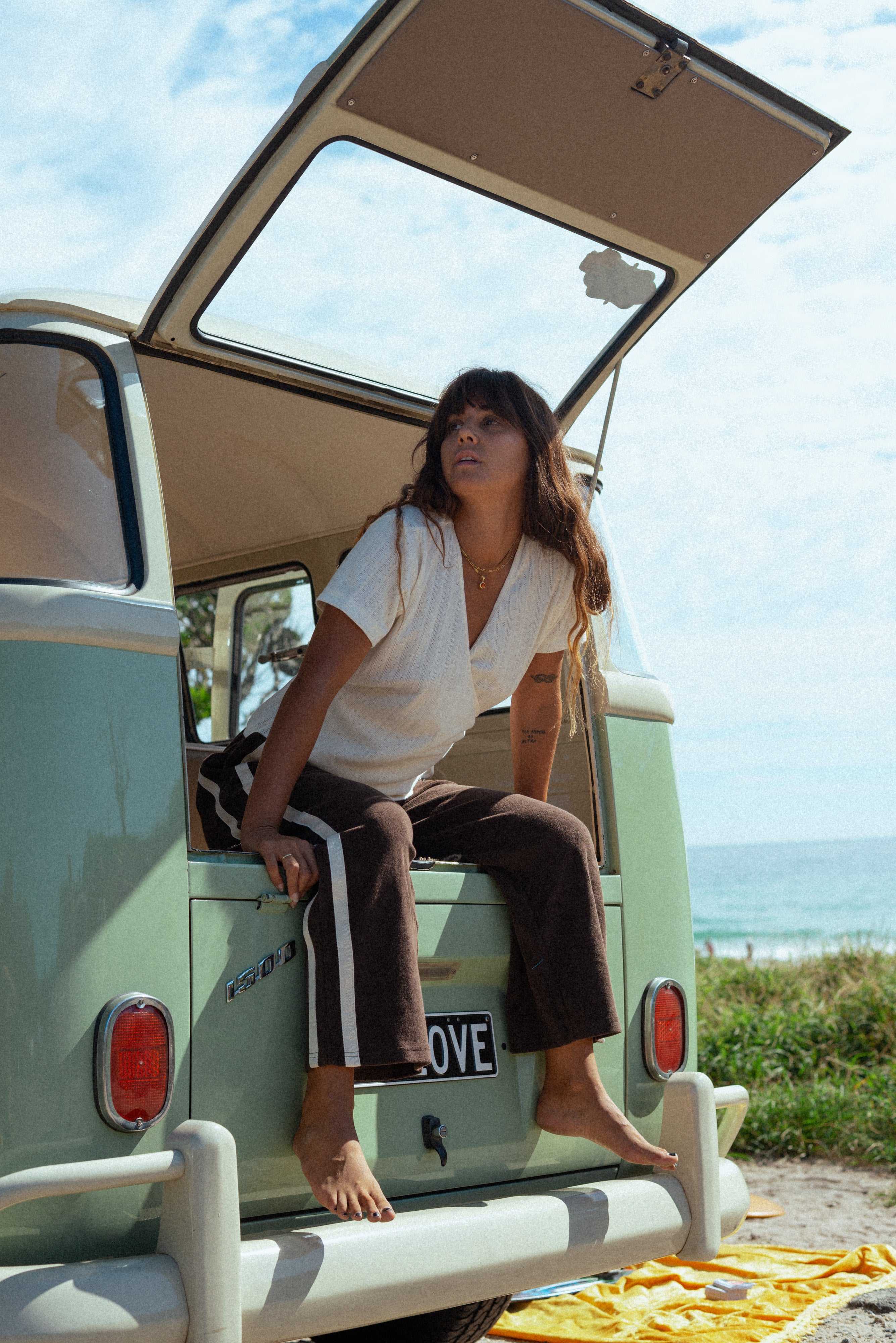 Apres Surf Pant - Chocolate | Atmosea