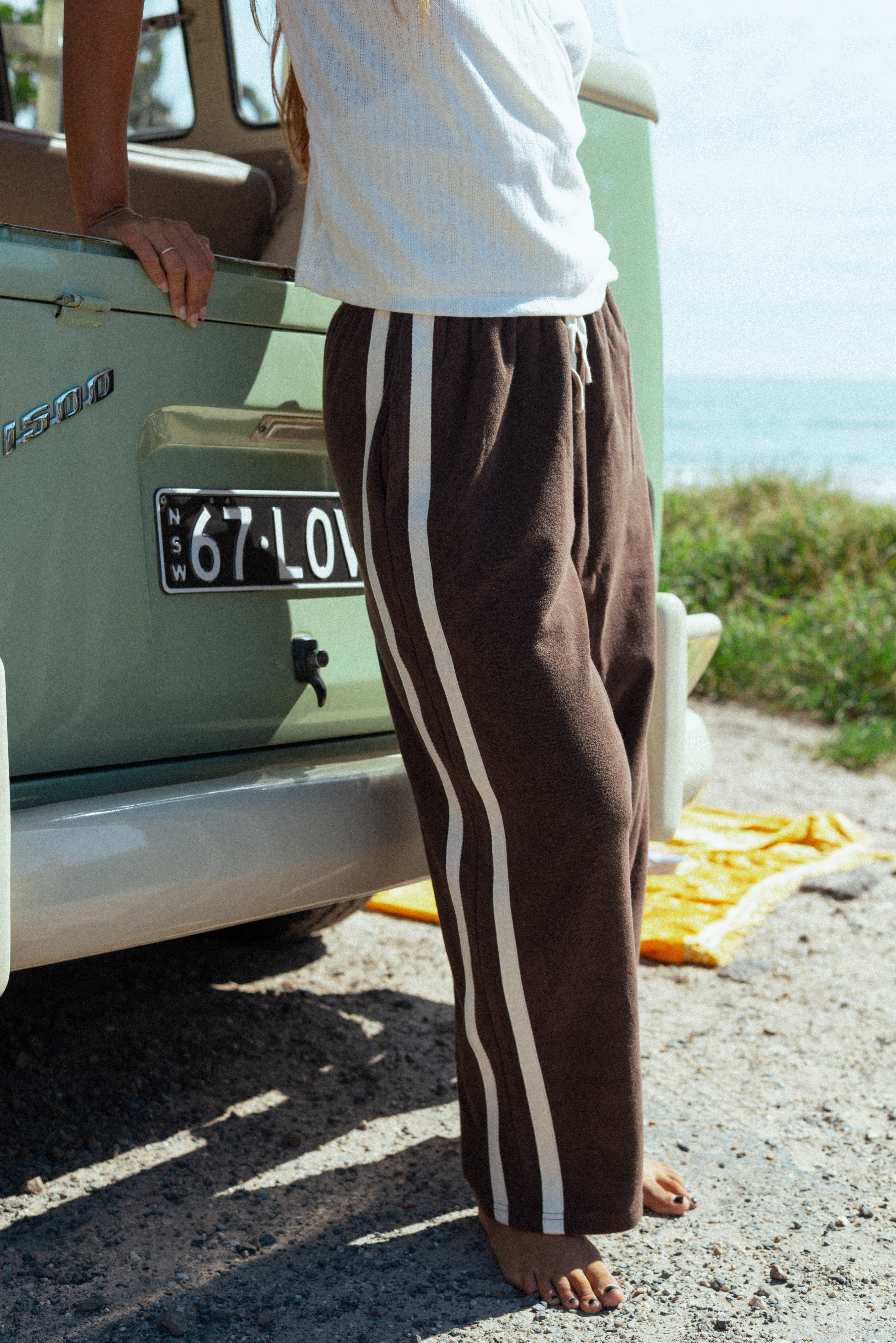 Apres Surf Pant - Chocolate | Atmosea