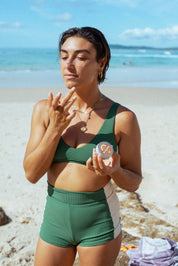 Queen Tide Cozzie Bottoms in Forest