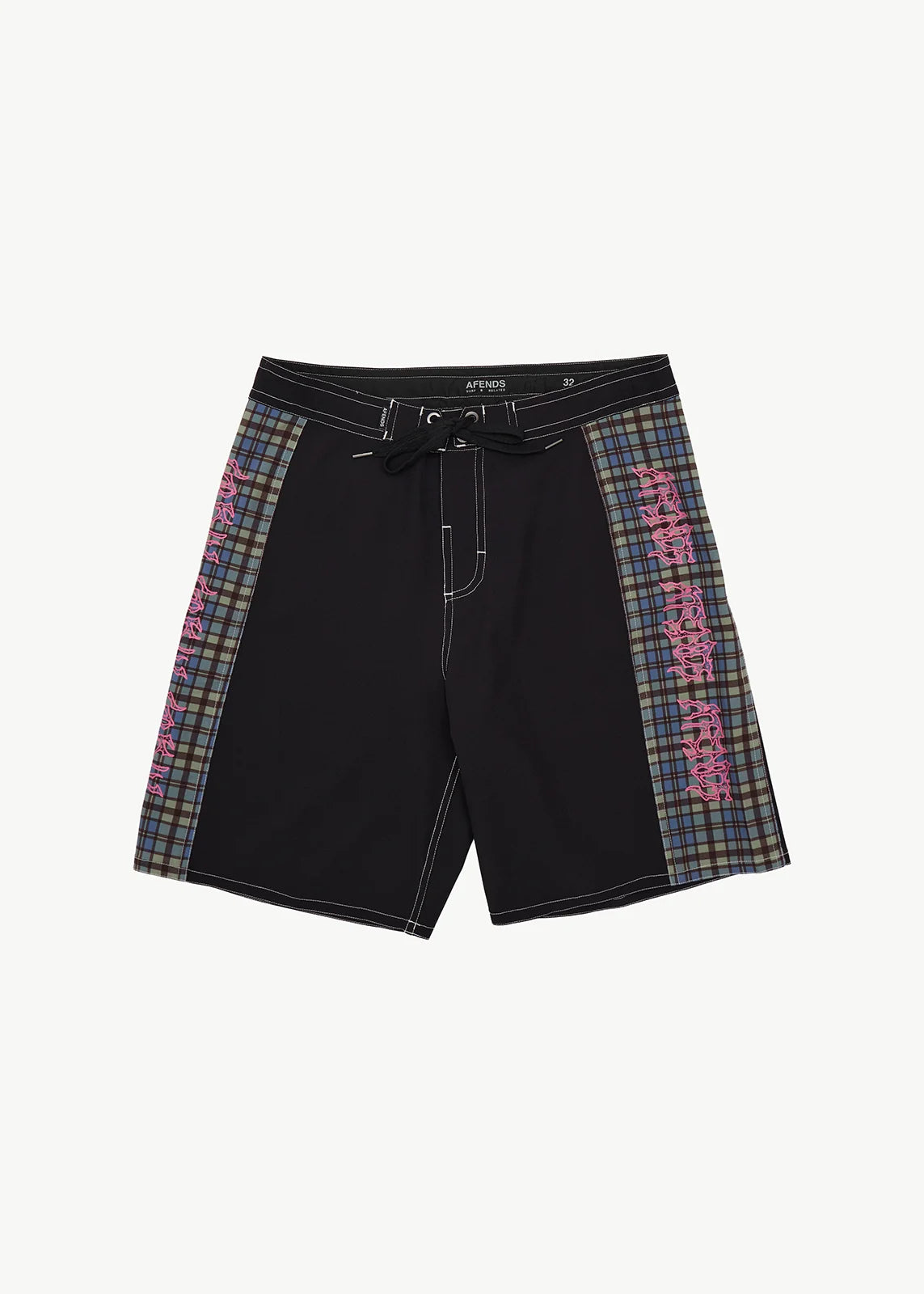 Mustang Surf Related V2 Boardshort 20" - Black | Afends