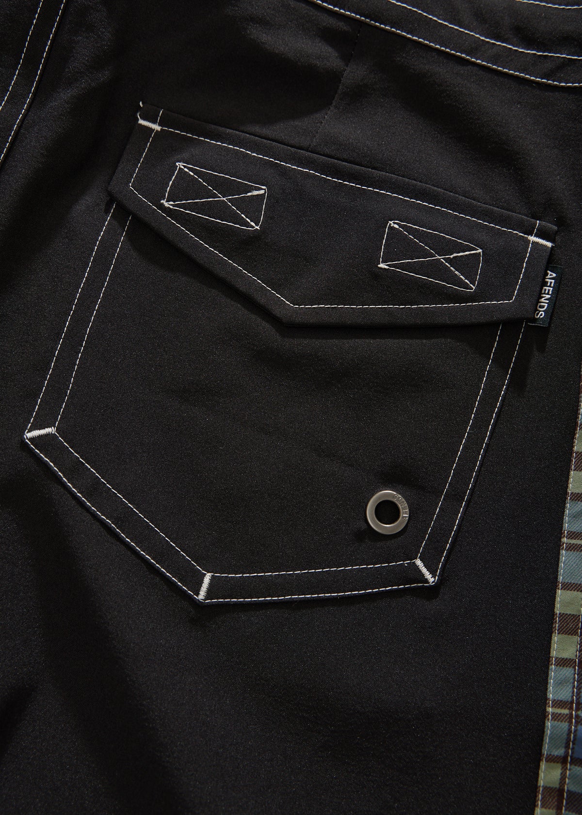 Mustang Surf Related V2 Boardshort 20" - Black | Afends
