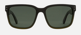 Carve Rivals XL Sunglasses in Matte Black to Olive Streak Green Polarised
