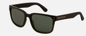 Carve Rivals XL Sunglasses in Matte Black to Olive Streak Green Polarised