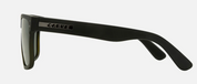 Carve Rivals XL Sunglasses in Matte Black to Olive Streak Green Polarised