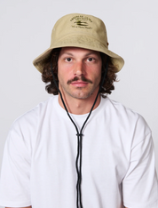 Green Bush Hat - Fatigue | The Critical Slide Society