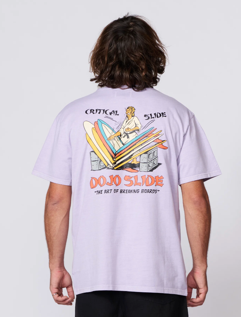 Dojo Tee - Lilac | The Critical Slide Society
