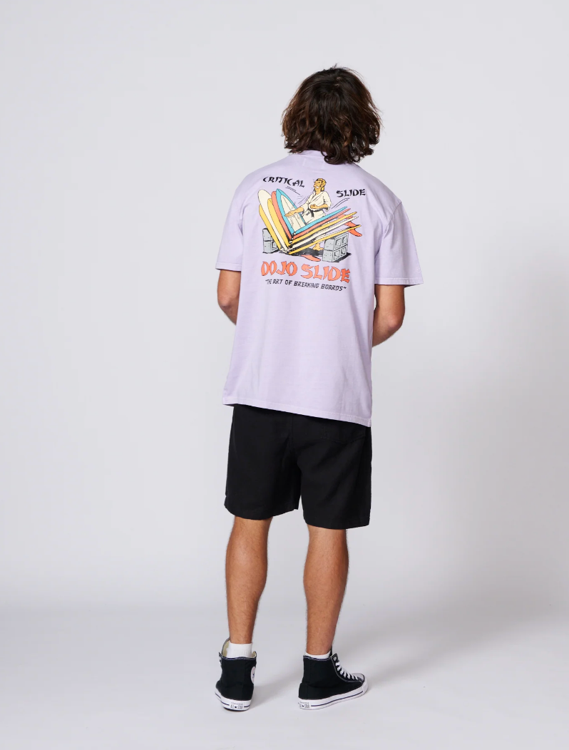 Dojo Tee - Lilac | The Critical Slide Society