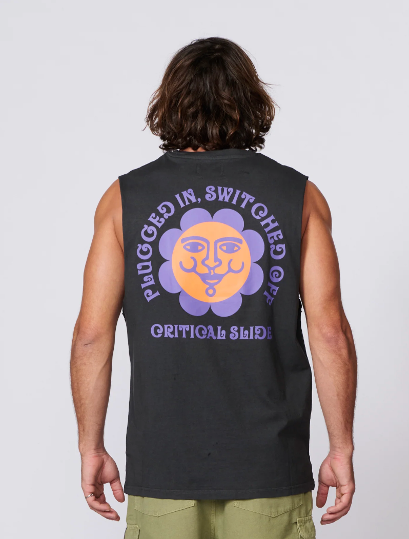 Switch Muscle Tee - Phantom | The Critical Slide Society