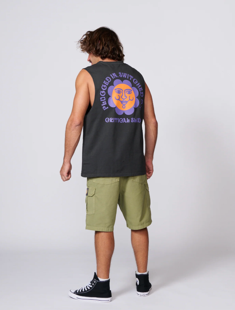 Switch Muscle Tee - Phantom | The Critical Slide Society