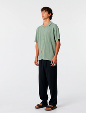 Trader Knit Shirt - Dusty Green | The Critical Slide Society