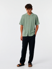 Trader Knit Shirt - Dusty Green | The Critical Slide Society