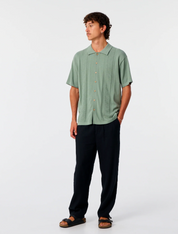 Trader Knit Shirt - Dusty Green | The Critical Slide Society