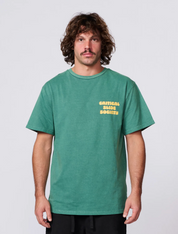 Sabbatical Tee - Bottle Green | The Critical Slide Society