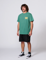 Sabbatical Tee - Bottle Green | The Critical Slide Society