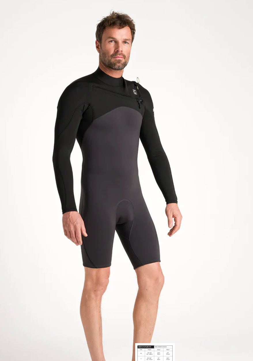 C-Skins 2/2 NuWave Session Lite Chest Zip Long Arm Springsuit