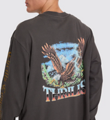 Seen & Heard Oversize Long Sleeve Tee - Merch Black | Thrills Co