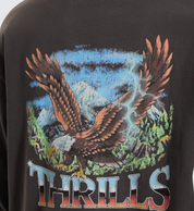 Seen & Heard Oversize Long Sleeve Tee - Merch Black | Thrills Co