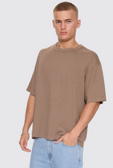 Hemp Thrills Embro Oversize Box Crop Tee | Thrills Co
