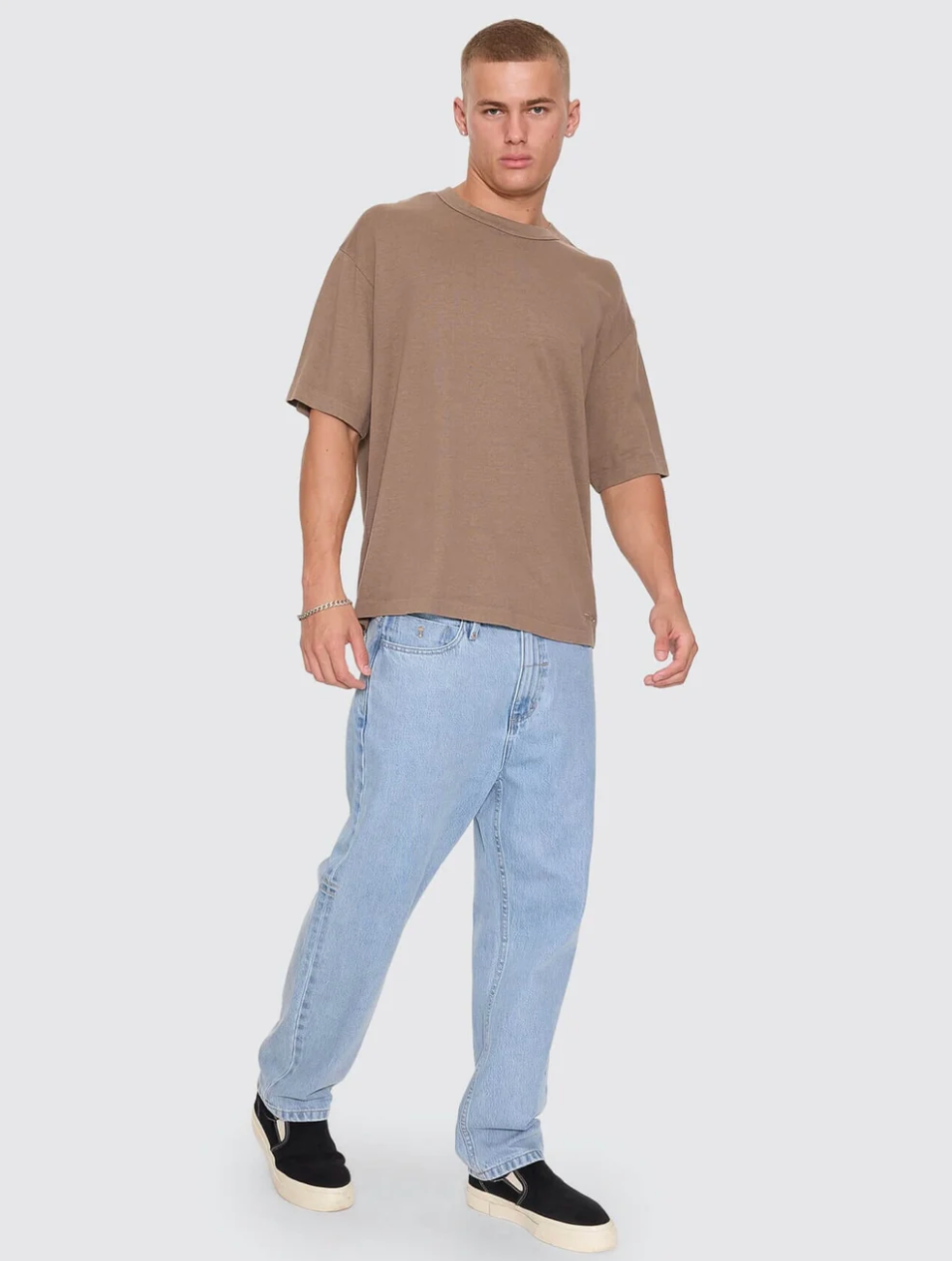 Hemp Thrills Embro Oversize Box Crop Tee | Thrills Co