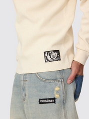 New Delusions Waffle Long Sleeve - Unbleached | Thrills Co