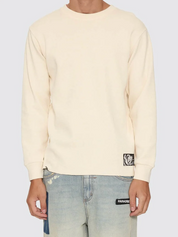 New Delusions Waffle Long Sleeve - Unbleached | Thrills Co