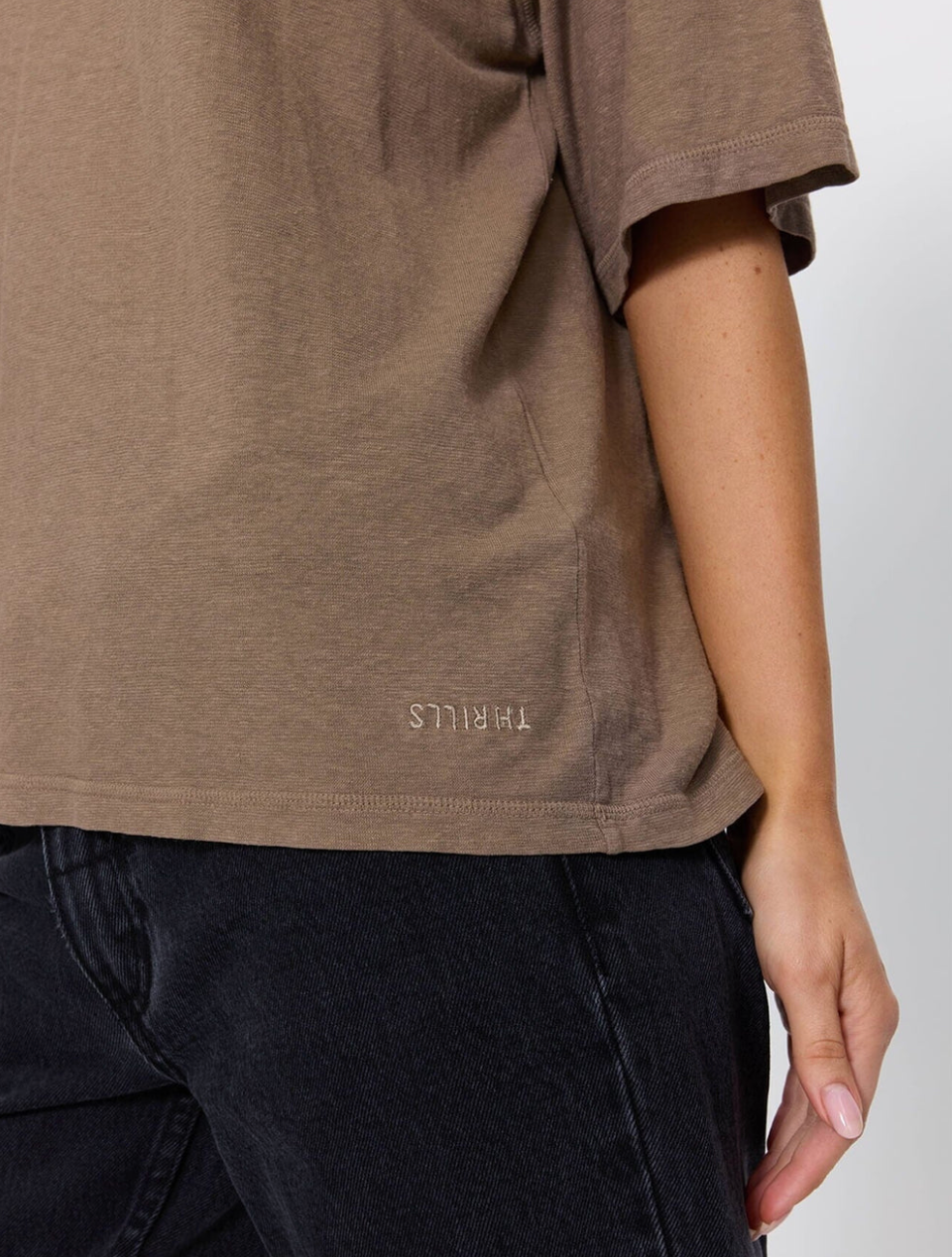 Hemp Square Tee - Falcon | Thrills Co