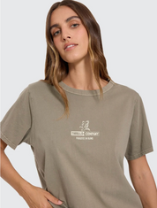 Risen Relaxed Tee - Olive | Thrills Co