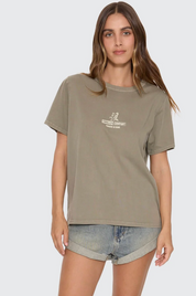 Risen Relaxed Tee - Olive | Thrills Co