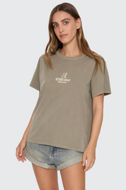 Risen Relaxed Tee - Olive | Thrills Co