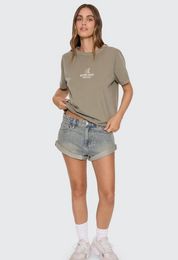 Risen Relaxed Tee - Olive | Thrills Co
